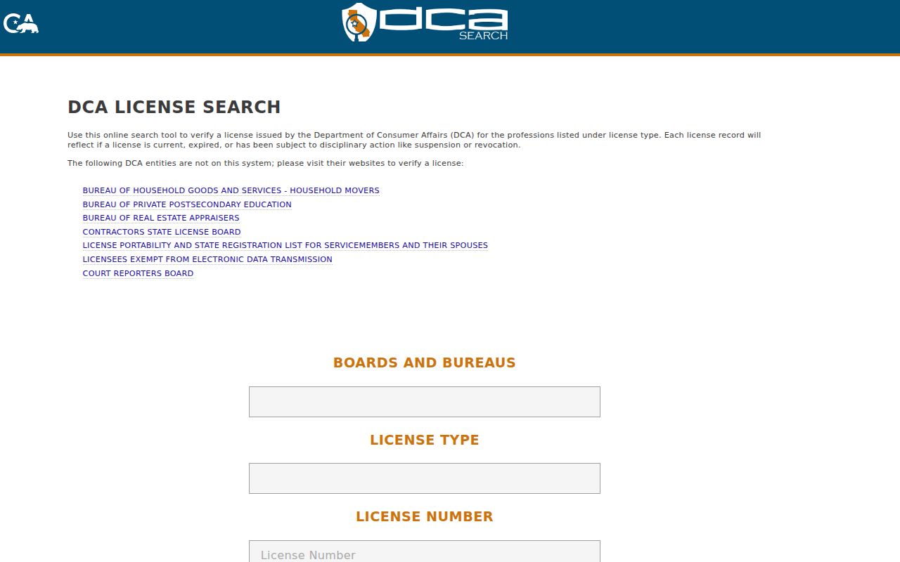 Palm Desert residents directory California license search